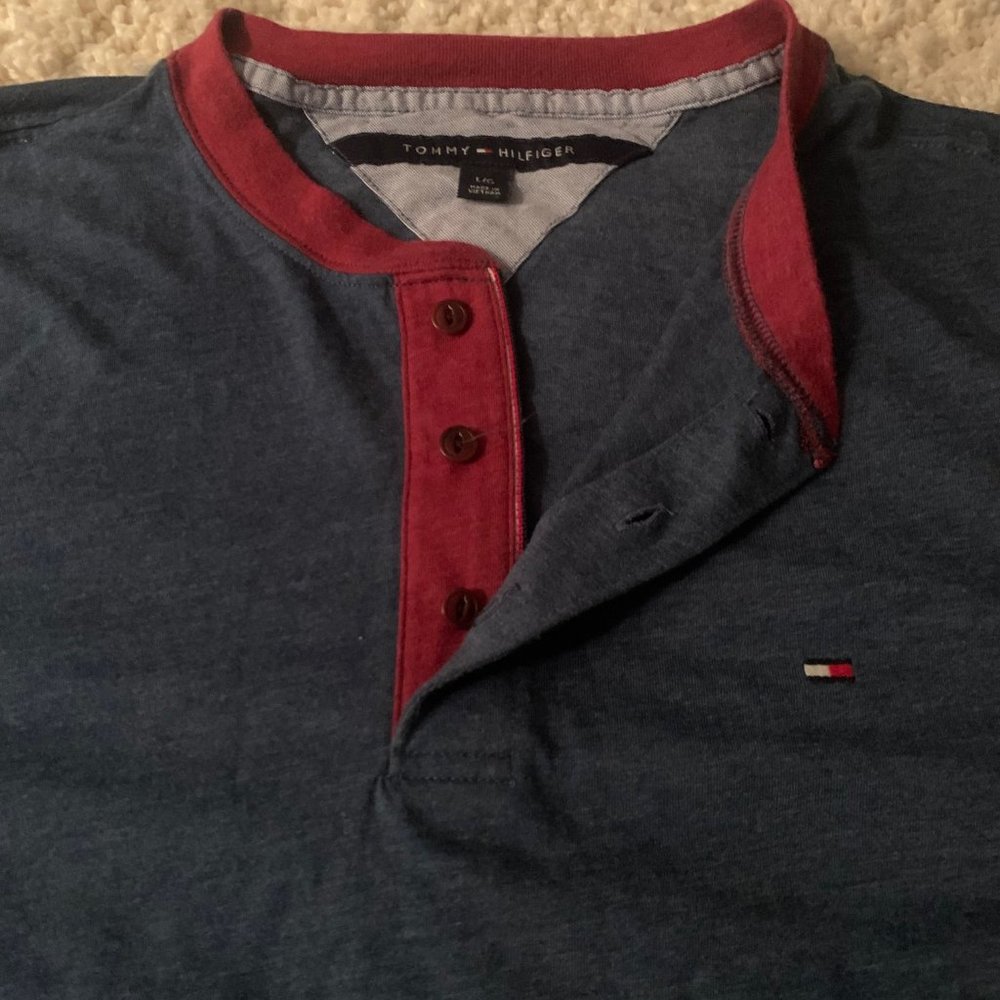 Men's Tommy Hilfiger Long Sleeve Henley